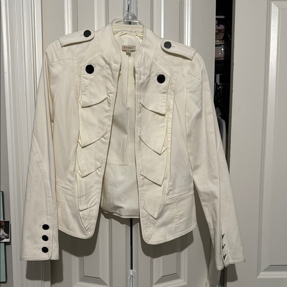 Daniel Cremieux White Blazer Structured Fit - Picture 1 of 8